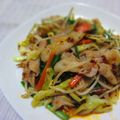 ｕｕｕ's cooksnap of when they made 「食べるラー油」de本格野菜炒め.