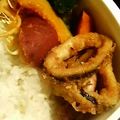 きらり流れ星's cooksnap of when they made イカリング　別名「命揚げ」.