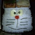 イナリアン's cooksnap of when they made パパ弁と息子弁　ドラえもん.