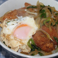 ゆみにゃむ's cooksnap of when they made 甘辛だれ半熟目玉の❀かつ丼❀.