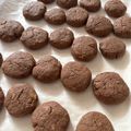 チャレンジすーちゃん's cooksnap of when they made HMとサラダ油で簡単ココアクッキー.