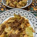 猫のミイヤ's cooksnap of when they made ■めちゃ旨！牛肉とキャベツのスタミナ炒め.