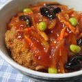 ゆみにゃむ's cooksnap of when they made 中華風カツ丼♪いつものカツ丼に飽きたら！.
