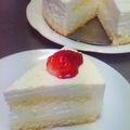 ゆあなママ's cooksnap of when they made レアチーズケーキ風レアヨーグルトケーキ.