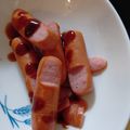 akely's cooksnap of when they made 指ウインナー、ハロウィン.