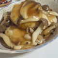 hanahannah's cooksnap of when they made きのこあんかけ♡ふわふわ豆腐ハンバーグ♬.