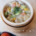 てぃも．'s cooksnap of when they made 冬にあったかクラムチャウダー.