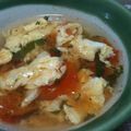 usacchi's cooksnap of when they made トマトと玉子のスープ.