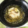 ほしるん's cooksnap of when they made めんたい焼きおにぎりの高菜スープがけ☆.