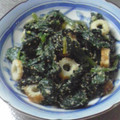 ﾁｴｺﾛｺﾛ's cooksnap of when they made 竹輪とほうれん草のゴママヨ和え☆.