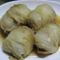 ポメちょん's cooksnap of when they made おふくろの味♪和風ロール白菜.