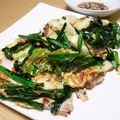 ハロゲン's cooksnap of when they made 長いもで☆和風チヂミ.