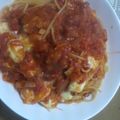 korenchisa's cooksnap of when they made トマトとモッツァレラチーズのパスタ.