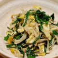 iam樹's cooksnap of when they made シャクシャクぅ♪えのき入りニラたま炒め.