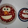 chilba's cooksnap of when they made 苺たっぷりエルモの誕生日ケーキ.