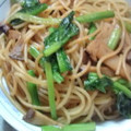 いちごあめ、's cooksnap of when they made 簡単！定番！きのことほうれん草のパスタ！.
