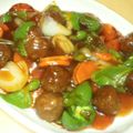 ★ぁねえ★'s cooksnap of when they made ミートボールで酢豚.