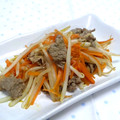 ぺたん子's cooksnap of when they made 牛肉ともやしのあっさり炒め.