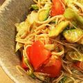 Lepurルプママ's cooksnap of when they made アボガドと細麺の大葉にんにく醤油サラダ！.