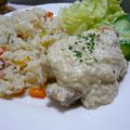 chacoo25's cooksnap of when they made チキンのミルク煮.