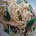 たろすけちゃん's cooksnap of when they made 余り物とは思えない長ネギのマヨネーズ風パスタ.