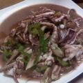 kuishinboF's cooksnap of when they made いかと舞茸のバター炒め♪生姜入り.