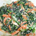 明音☆'s cooksnap of when they made ほうれん草の酒粕和え.