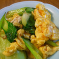 おぶうさま's cooksnap of when they made 青梗菜と卵の炒め物.