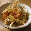 haru•ܫ•'s cooksnap of when they made 油揚げ入りきんぴらごぼう.
