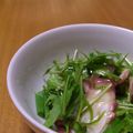 chiyotake's cooksnap of when they made 簡単！タコと水菜のサラダ.