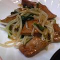 はつこたん's cooksnap of when they made 臭くない！レバニラ炒め.