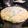 PGTips's cooksnap of when they made ビールにピッタリ。　イカと韮のチヂミ.