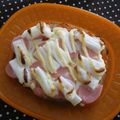 3姉妹ちゃんママ's cooksnap of when they made ピザもちトースト.