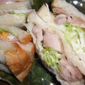 きらり流れ星's cooksnap of when they made 蒸し焼きチキンのサンドイッチ.