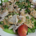 ひまかまま's cooksnap of when they made ひと手間で美味しい♪豚肉と菜の花のサラダ.