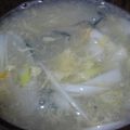 じゅるちゃん's cooksnap of when they made ヘルシー！牡蠣入りかき玉汁！.
