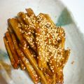 ピナタンポポ's cooksnap of when they made 甘辛がくせになる☆たたきごぼう揚げ.