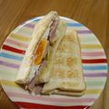 yukanosuke's cooksnap of when they made 簡単にランチ☆ＨＬＥサンドイッチ.