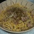 aya_ap's cooksnap of when they made 豚もやしのソースパスタ.