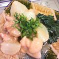 おとん！＠＿＠」's cooksnap of when they made 青じそ香るカブと鶏肉の治部煮.