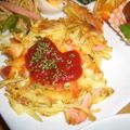 OGU7CAFE's cooksnap of when they made じゃが芋と鮭のガレット.