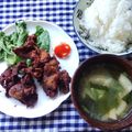 花時計咲いた's cooksnap of when they made 我が家の豚ちゃん天ぷら～＾＾.