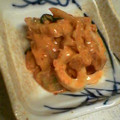 kaorulove's cooksnap of when they made ちくわのキムマヨ和え.