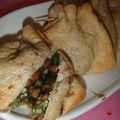 JL4QXB's cooksnap of when they made オクラ納豆大葉のお揚げ巾着焼き.