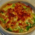 megkimo's cooksnap of when they made ■アボカドのツナチーズ焼き■.