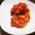 yuihiko's cooksnap of when they made 塩サバのトマト煮.