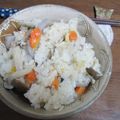 ゆりYO船長's cooksnap of when they made ちょっぴり塩味！もっちもっち♪山菜おこわ.