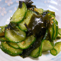 えりたれ's cooksnap of when they made きゅうりとわかめの中華和え.