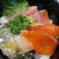 おかあちゃん。's cooksnap of when they made お安いお刺身も美味しく漬け丼.