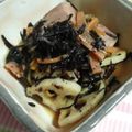 ＴＯＭＯＷＡＴ's cooksnap of when they made レンコンを使って☆ひじきとベーコンの煮物.
